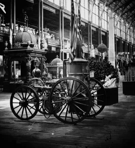 Historic Firefighting Equipment Prints: Fire Engine