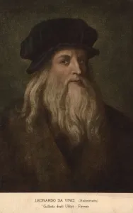 Leonardo Da Vinci Prints: Leonardo da Vinci Print, circa 1500