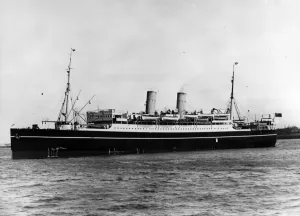 Steamship Prints: Fine Art Storehouse Print of The Metagama circa 1914