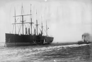 Brunel Prints: SS Great Eastern Print, 1858-1888 Steamship Launch