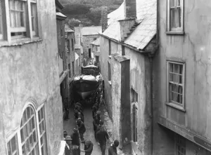 Port Isaac Prints: Fine Art Storehouse Print: Lifeboat in Port Isaac, Cornwall