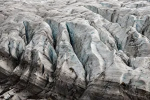 Ice formation, ice structure, Vatnajokull glacier, in the Breioarlon glacier lagoon, Austurland, Iceland Ice formation, ice structure, Vatnajokull glacier, in the Breioarlon glacier lagoon, Austurland, Iceland