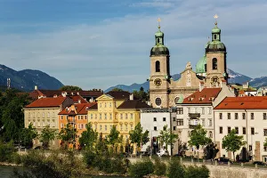 Travel imagery/alexander spatari/innsbruck view dom zu st jacob tyrol austria Travel imagery/alexander spatari/innsbruck view dom zu st jacob tyrol austria