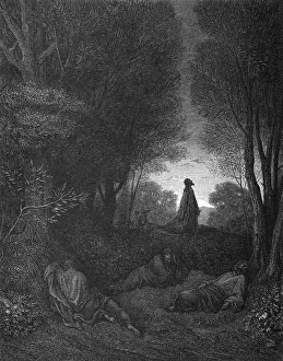 Jesus in the garden Jesus in the garden