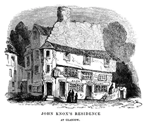 John Knoxs residence, Glasgow (1840 engraving) John Knoxs residence, Glasgow (1840 engraving)