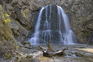 Josefstal waterfall, Schliersee-Neuhaus, Upper Bavaria, Germany, Europe Josefstal waterfall, Schliersee-Neuhaus, Upper Bavaria, Germany, Europe