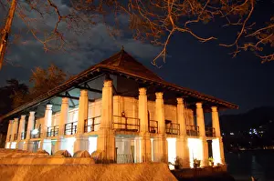 Sri Lanka Travel Photography Prints: Kandy by night