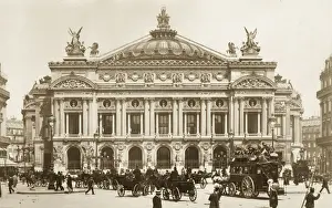 Charles Garnier Architecture Prints: L Opera In Paris