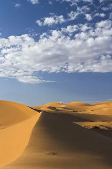 Landscape of dunes in Erg Chebbi, Sahara, Morocco Landscape of dunes in Erg Chebbi, Sahara, Morocco