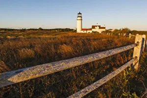 Landscape with Highland Light lighthouse previously known as Cape Cod Light, North Truro, Cape Cod National Seashore Landscape with Highland Light lighthouse previously known as Cape Cod Light, North Truro, Cape Cod National Seashore