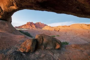 Landscape photo of a natural rock arch at Spitzkoppe, Erongo, Namibia Landscape photo of a natural rock arch at Spitzkoppe, Erongo, Namibia