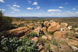 Landscape photo taken from the top of the Magaliesberg mountain range in the North West Landscape photo taken from the top of the Magaliesberg mountain range in the North West