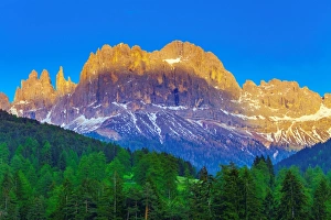The Latemar Mountain Range (Dolomites, European Alps) in South Tyrol, Italy The Latemar Mountain Range (Dolomites, European Alps) in South Tyrol, Italy
