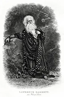 Lawerence Barrett As Shakespeare's King Lear Lawerence Barrett As Shakespeare's King Lear