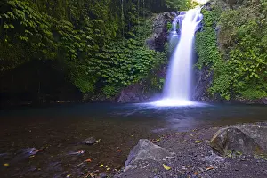 Bali Waterfall Prints: Little Gitgit Waterfall, Central Bali, Bali, Indonesia