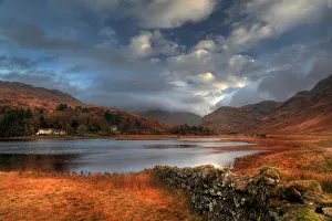Loch Nan Lochan, Glenmoidart, Highlands Scotland Loch Nan Lochan, Glenmoidart, Highlands Scotland