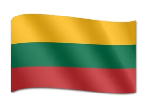 Prints of Flag of Lithuania Lithuania Prints: Lithuania Flag Print