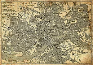 Macro Collection: Map of Newcastle Upon Tyne