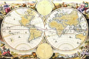 Antique Cartography Prints: Private Collection
