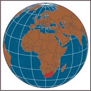 Prints of Fine Art Storehouse Maps: Reference Maps Republic Of The Congo Prints: Democratic Republic of the Congo Locator Map Fine Art Print