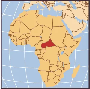 Democratic Republic Of The Congo Map Prints: Democratic Republic of the Congo locator map