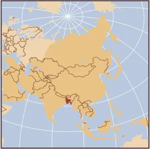 Photorealistic Artwork Prints: Myanmar (Burma) Reference Map Print