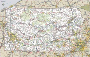 Antique Cartography Prints: Reference Maps, 103312561
