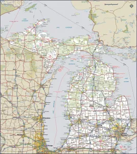 Large Format Maps Prints: Reference Maps, 103312571