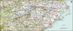Antique Cartography Art Prints: Reference Maps, 103312573