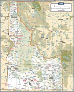 Large Format Maps Prints: Reference Maps, 103745764