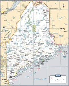 Vintage Cartography Prints: Reference Maps, 103745772