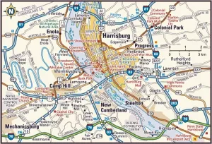 Vintage Maps Online Prints: Reference Maps, 139265785