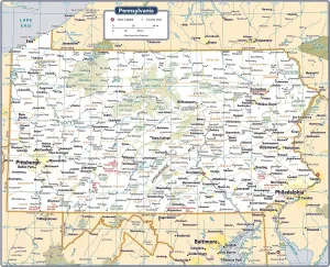 Fine Art Storehouse Maps Prints: Reference Maps