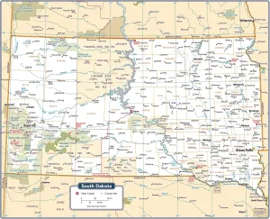 Fine Art Storehouse Maps Prints: Reference Maps