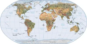 Fine Art Storehouse Maps Prints: Reference Maps