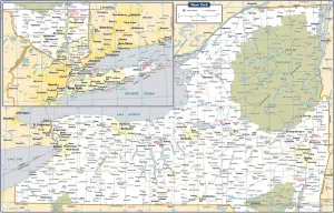 Fine Art Storehouse Maps Prints: Reference Maps