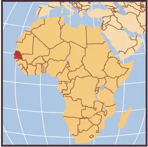 Sierra Leone Locator Map Print 2012 Edition Reference Maps