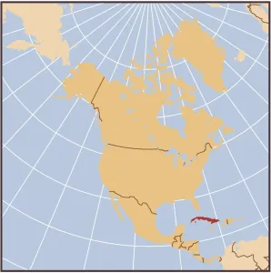 American Geography Map Prints: United States reference map