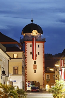 Mautturm tower, also known as Schwammerlturm tower, Leoben, Upper Styria, Styria, Austria, Europe, PublicGround Mautturm tower, also known as Schwammerlturm tower, Leoben, Upper Styria, Styria, Austria, Europe, PublicGround