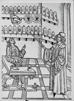 Medieval Alchemy Print