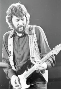 Electric Guitar Legends Prints: Clapton Performs