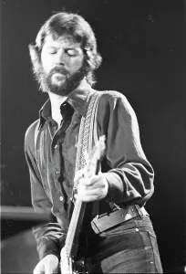 Classic Rock Musician Prints: Clapton Performs