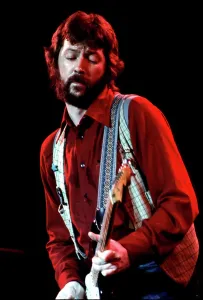 Vintage Rock Concert Photos Prints: Clapton Performs