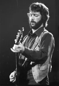 Vintage Rock Concert Photos Prints: Clapton Performs