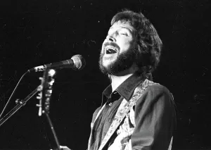 Classic Rock Musician Prints: Clapton Performs