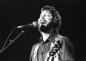 Classic Rock Musician Prints: Clapton Performs