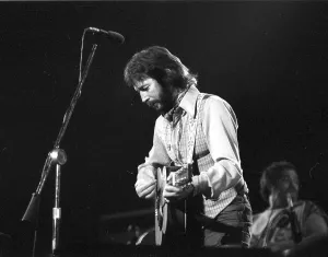 Classic Rock Performers Prints: Clapton Performs