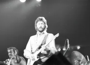Electric Guitar Legends Prints: Clapton Performs