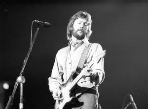 Classic Rock Musician Prints: Clapton Performs