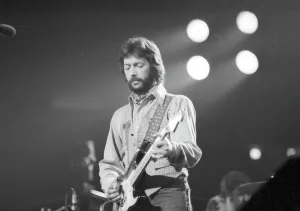 Electric Guitar Legends Prints: Clapton Performs